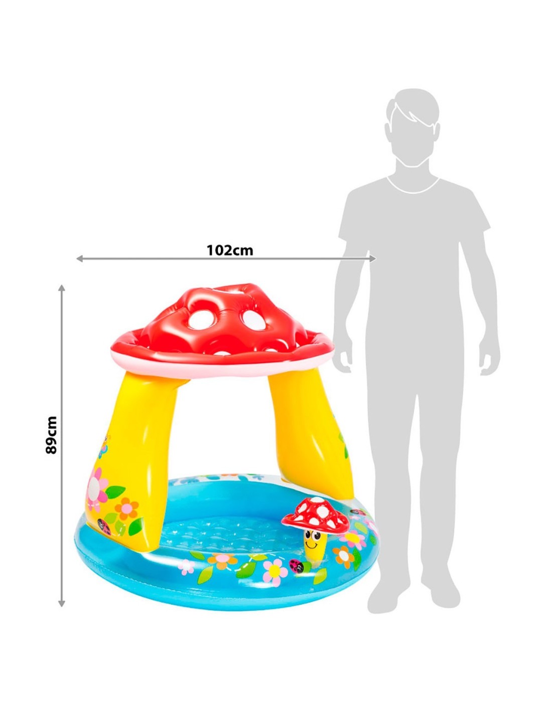 Piscina Mushroom para Bebé